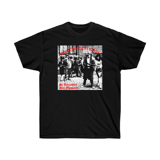 Motorhead & Girlschool "St. Valentine's Day Massacre" Black T-Shirt