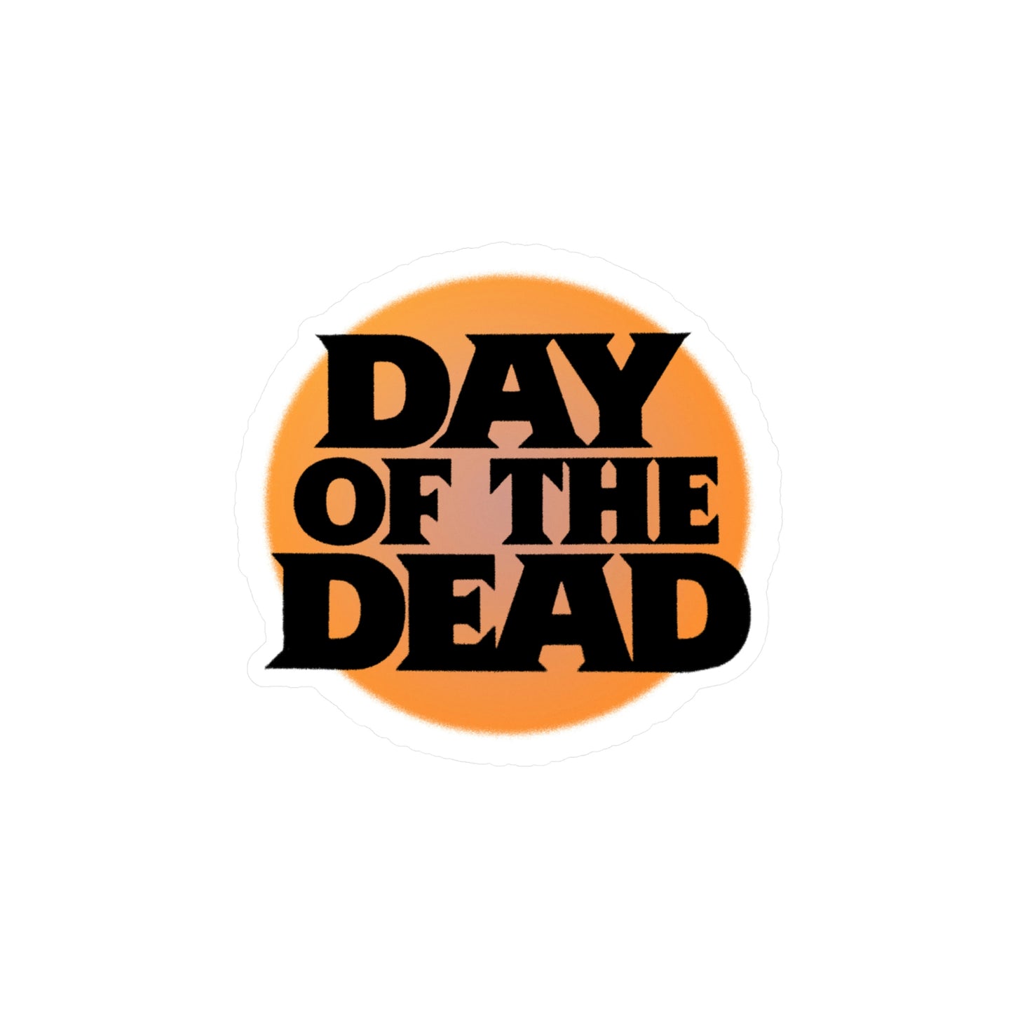 Day Of The Dead "Trailer Logo"  Kiss-Cut Vinyl Decal