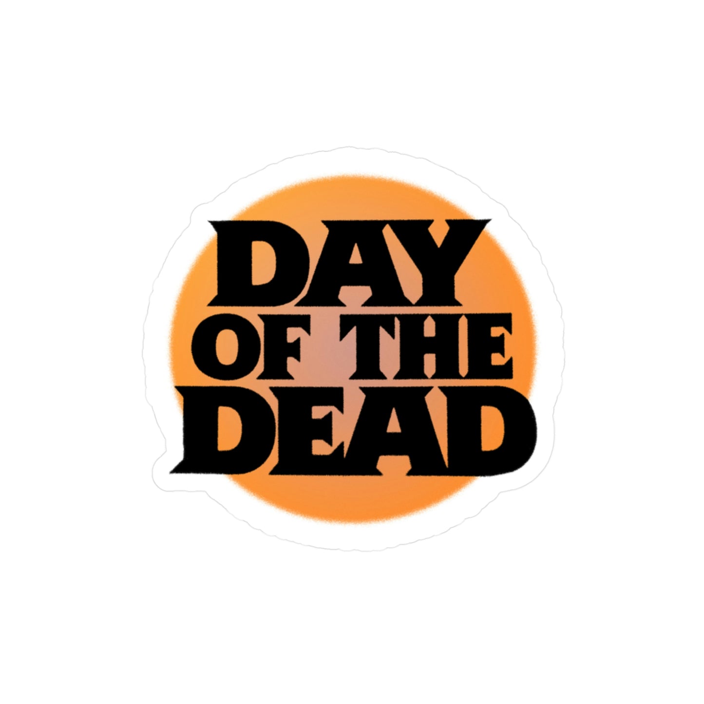 Day Of The Dead "Trailer Logo"  Kiss-Cut Vinyl Decal