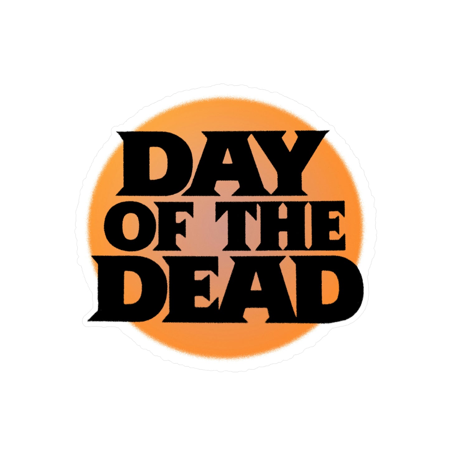 Day Of The Dead "Trailer Logo"  Kiss-Cut Vinyl Decal