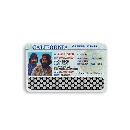 Cheech & Chong Nonstick Grinder Card